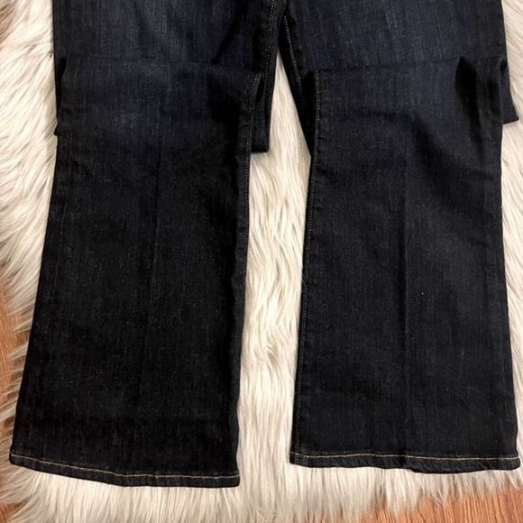 Frame Denim Le High Flare Side Button Jeans - Picture 4 of 7